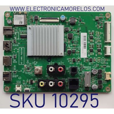 MAIN PARA TV VIZIO / NUMERO DE PARTE 905TXKSA55000100CX / 715GA874-M0C-B00-004K / 87202036-04621 / PANEL TPT550U1-QVN05.U REV:S57B1AR / DISPLAY T550QVN05.7 / MODELO M556-H4 LBPFB5KX	